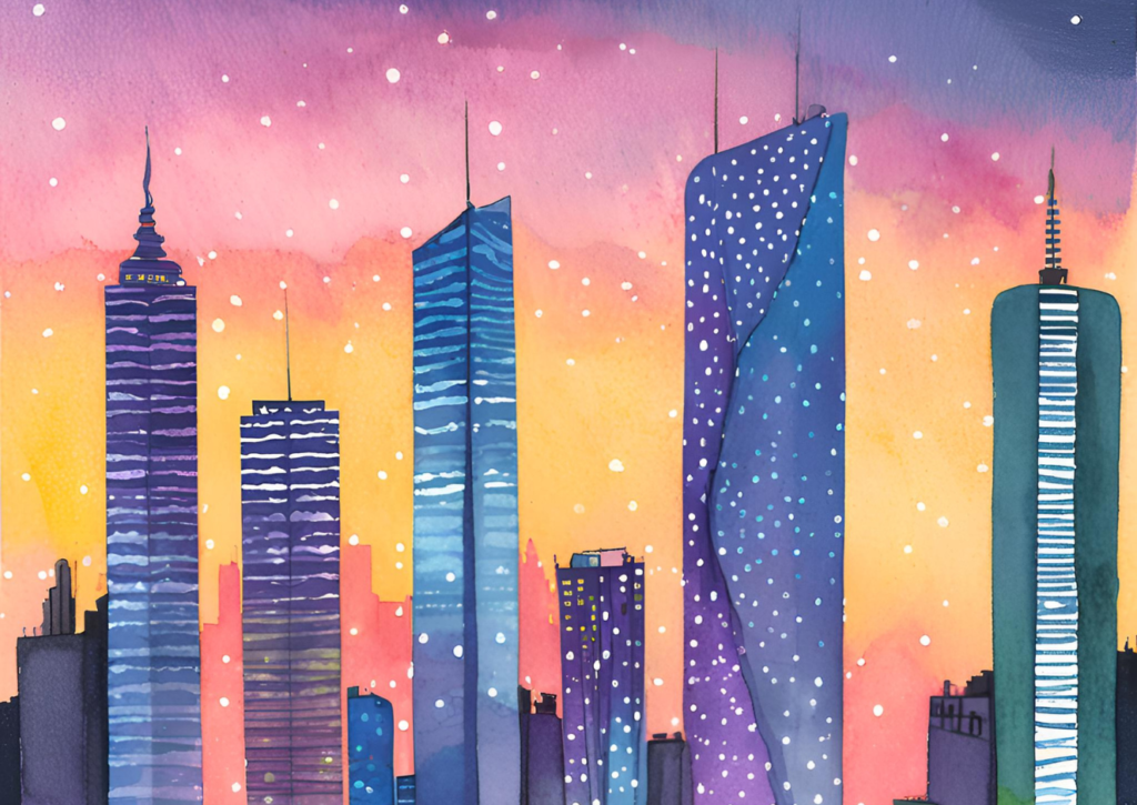 Ciudad noche 1